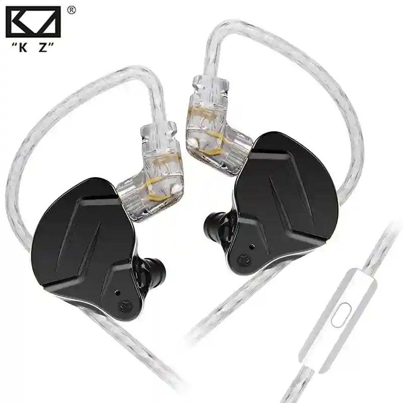 KZ ZSN Pro X Hybrid In-Ear Monitor - High-Fidelity Wired Studio Earphones Tidesmit