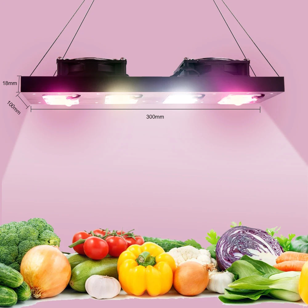 Quantum LED Grow Light Chip LM283B+ 100W 50W DOB COB Full Spectrum Welding Free 220V 110V LED Chip For Indoor Plants