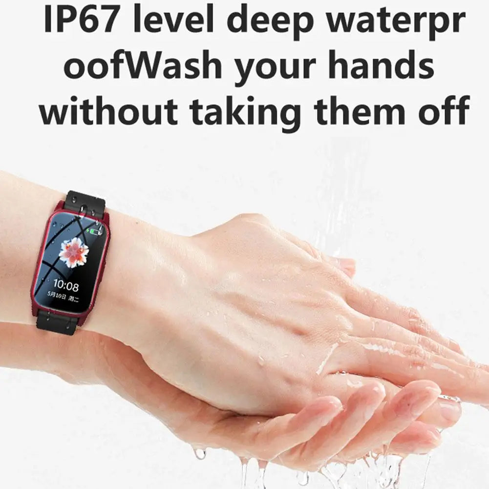 Elderly Smart Watch With Fall Detection GPS Tracking SOS Alert HD Video Call Waterproof Fitness Heart Rate Monitor For Seniors