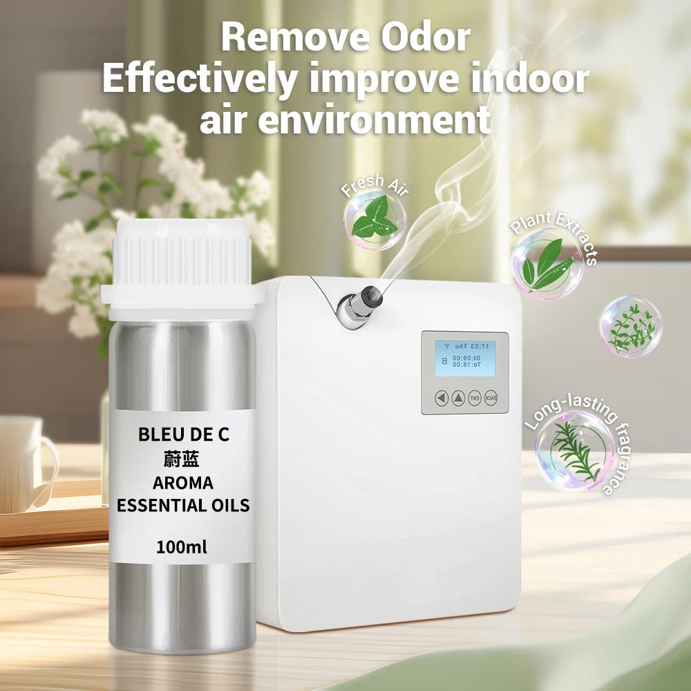100ml Hotel Essential Oil for Diffuser Air Freshening Purifier Oils Aromatherapy Diffuser Luxury Office Home Scent Sleep Bath