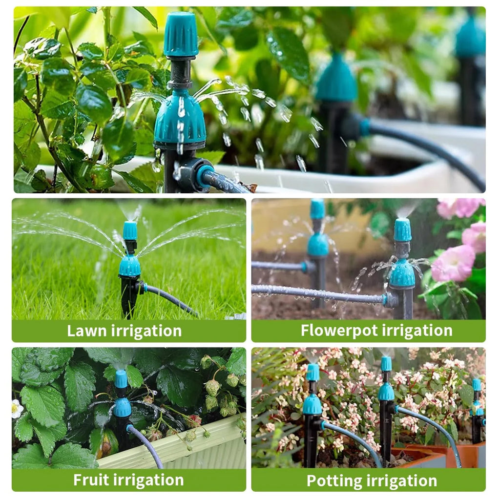 20/30M DIY Drip Irrigation System Automatic Watering System Garden Hose Micro Drip Garden Watering Kits Adjustable Drippers