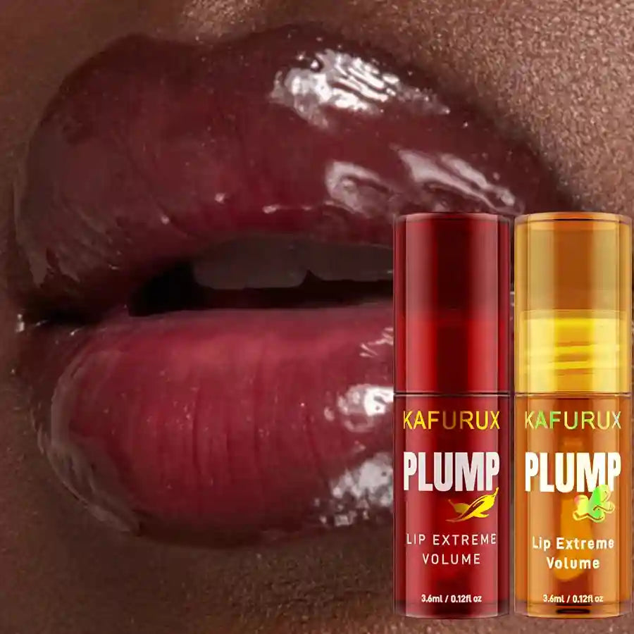 Lip Plumper Oil 2-Piece Set | Moisturizing Serum for Full Lips Lip Care Tidesmit