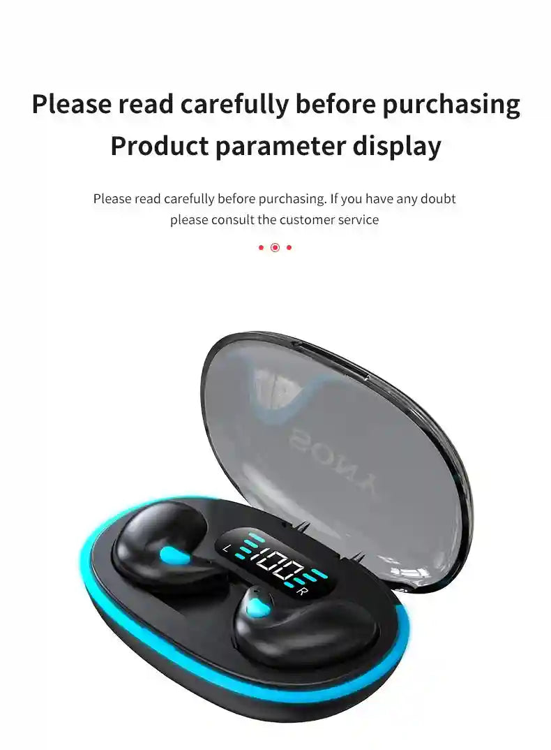 Wireless Sleep Earbuds - Active Noise Cancellation for Better Rest Tidesmit