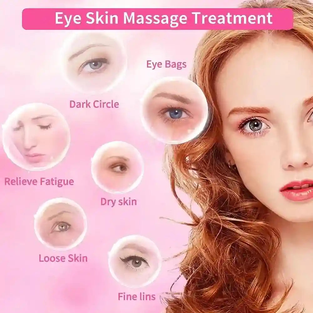 Eye Massage Instrument: Portable Rechargeable Heat Therapy Massager Eye Massage Instrument Tidesmit