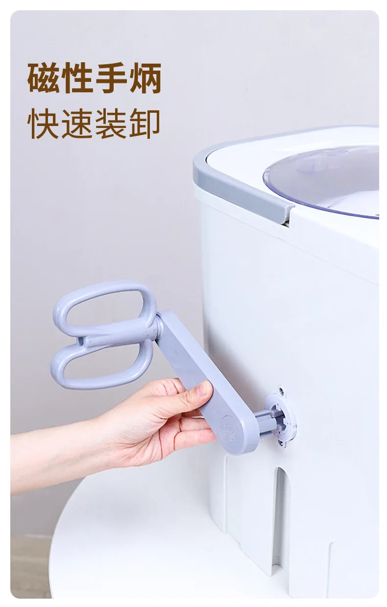 Tidesmit manual laundry and shoe washing machine, featuring a pedal and crank design for infant and children clothes.