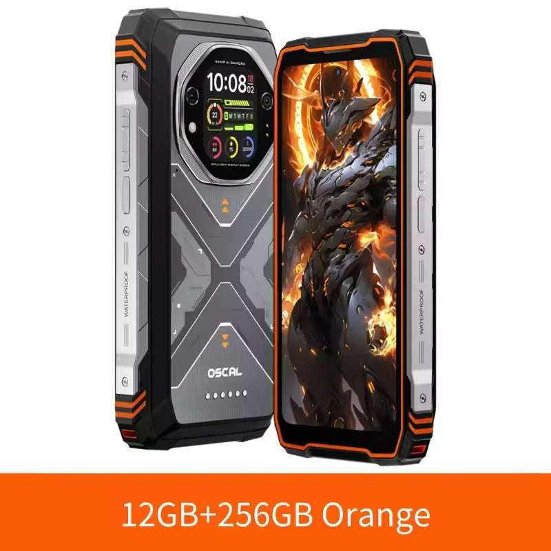 Blackview Oscal TANK 1 Rugged Phone 16GB+512GB 64MP Telephone 6.78 inch Display Android 15 DokeOS 4.2 Mediatek Dimensity 7050 5G