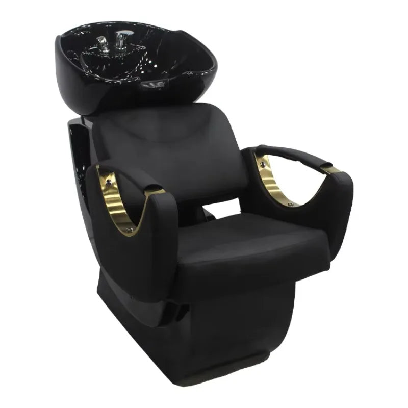Portable Massage Chair with Ceramic Shampoo Bowl - 1100x650x1000mm Massage Chairs Tidesmit