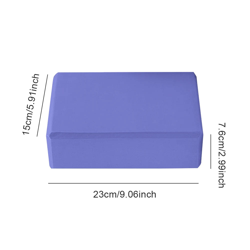 120g High Density Yoga Foam Blocks & Pilates Training Exercise Fitness Sliding Mat Pillow Cushion For Yoga Pilates & Meditation