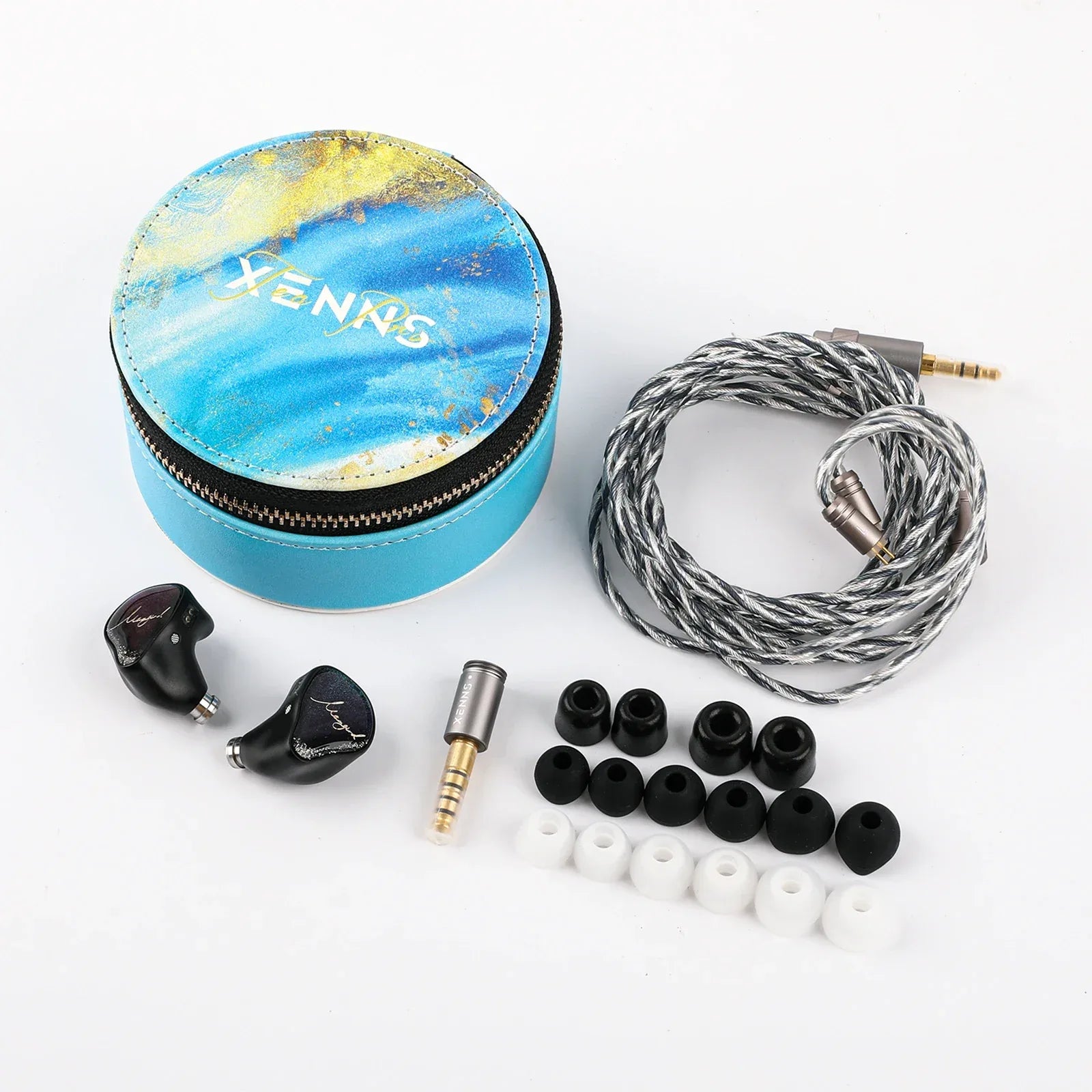 Xenns Mangird Tea Pro 8-Driver Hybrid HiFi Wired Earphones | Tidesmit Tidesmit
