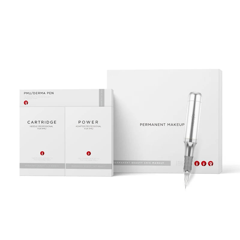 Wireless PMU Machine - Professional Rotary Microblading Pen Permanent Makeup Machines Sliver China Mainland Tidesmit