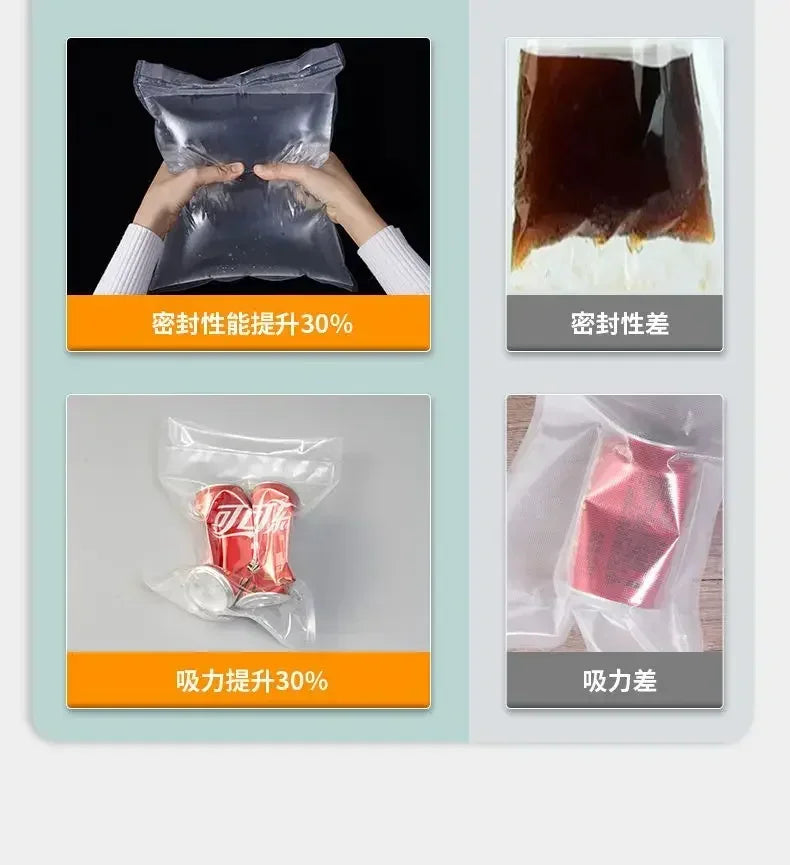 Automatic Vacuum Sealer: Commercial Food Packaging & Household Freshness Sealing Machine