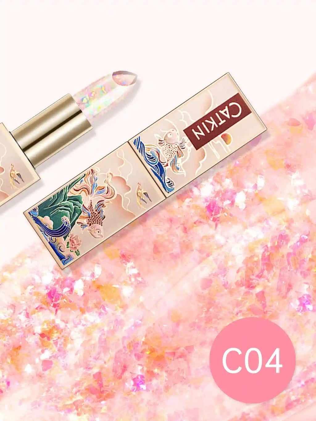Color Changing Lip Balm: Hydrating Tinted Gloss by Tidesmit Lip Care Tidesmit