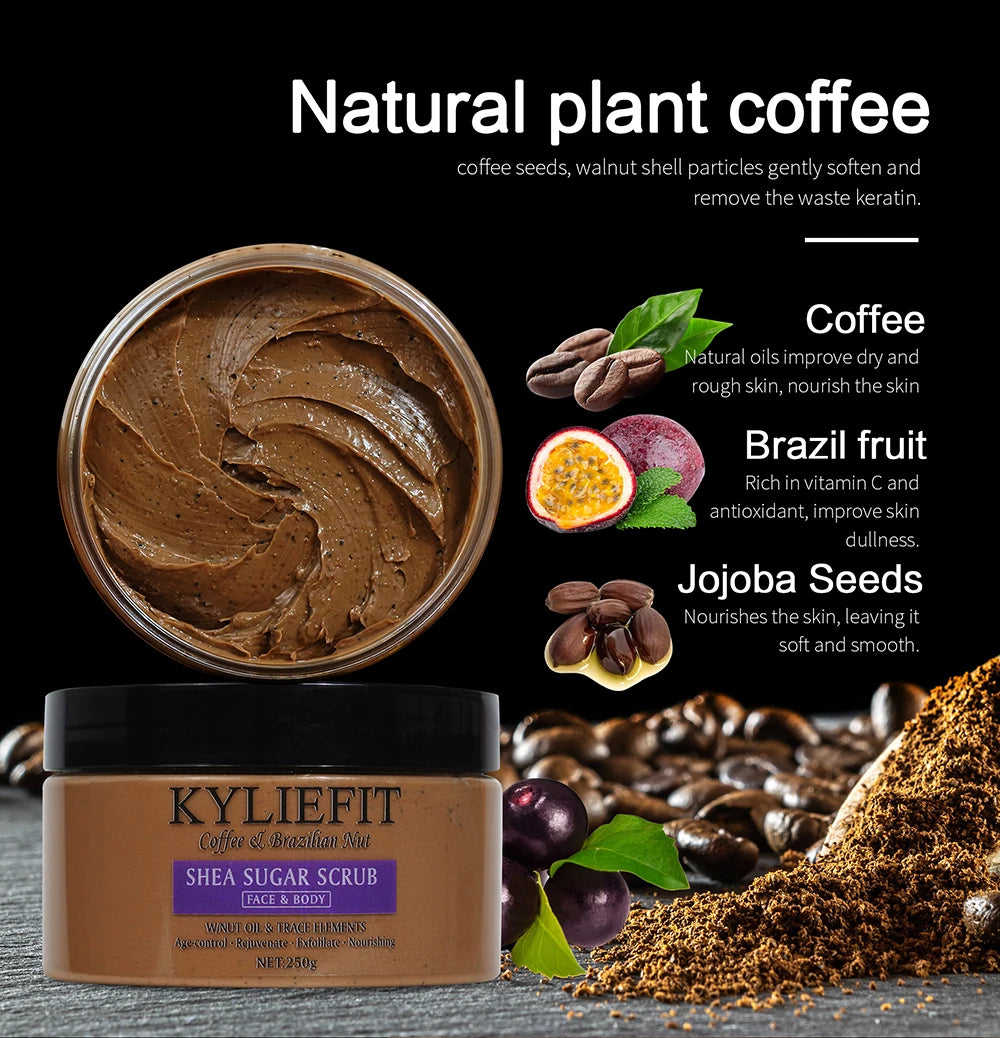 Coffee Sugar Scrub: Exfoliating Body Polish for Radiant Skin Scrubs Treatments Tidesmit