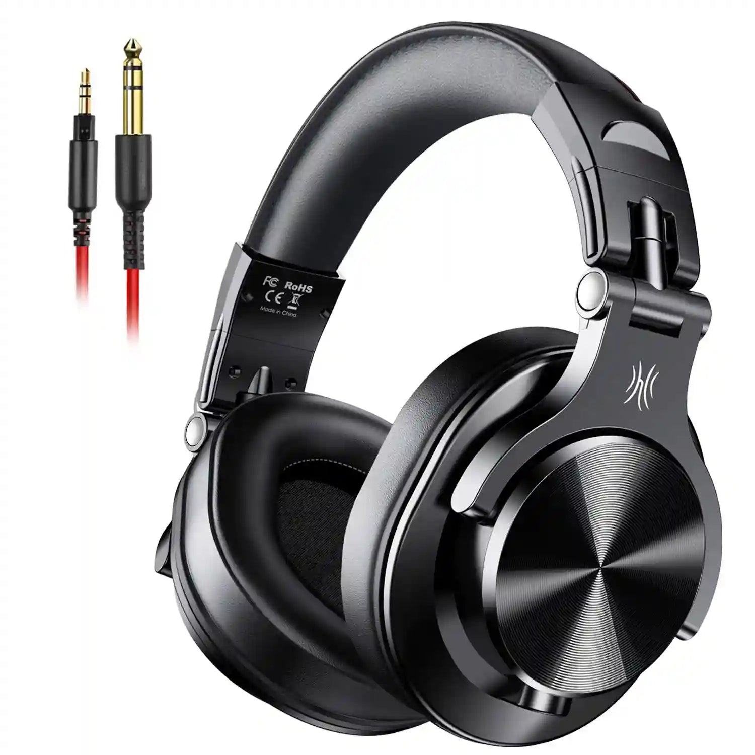 Wired Over-Ear Headphones with Mic - Studio Monitor Stereo Sound Tidesmit