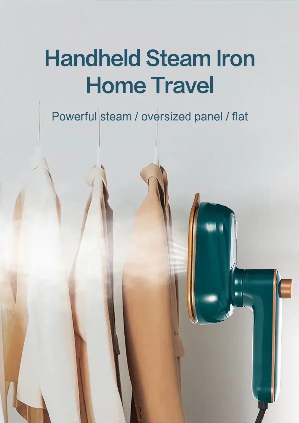 ZAIXIAO Mini Folding Garment Steamer 110V-240V