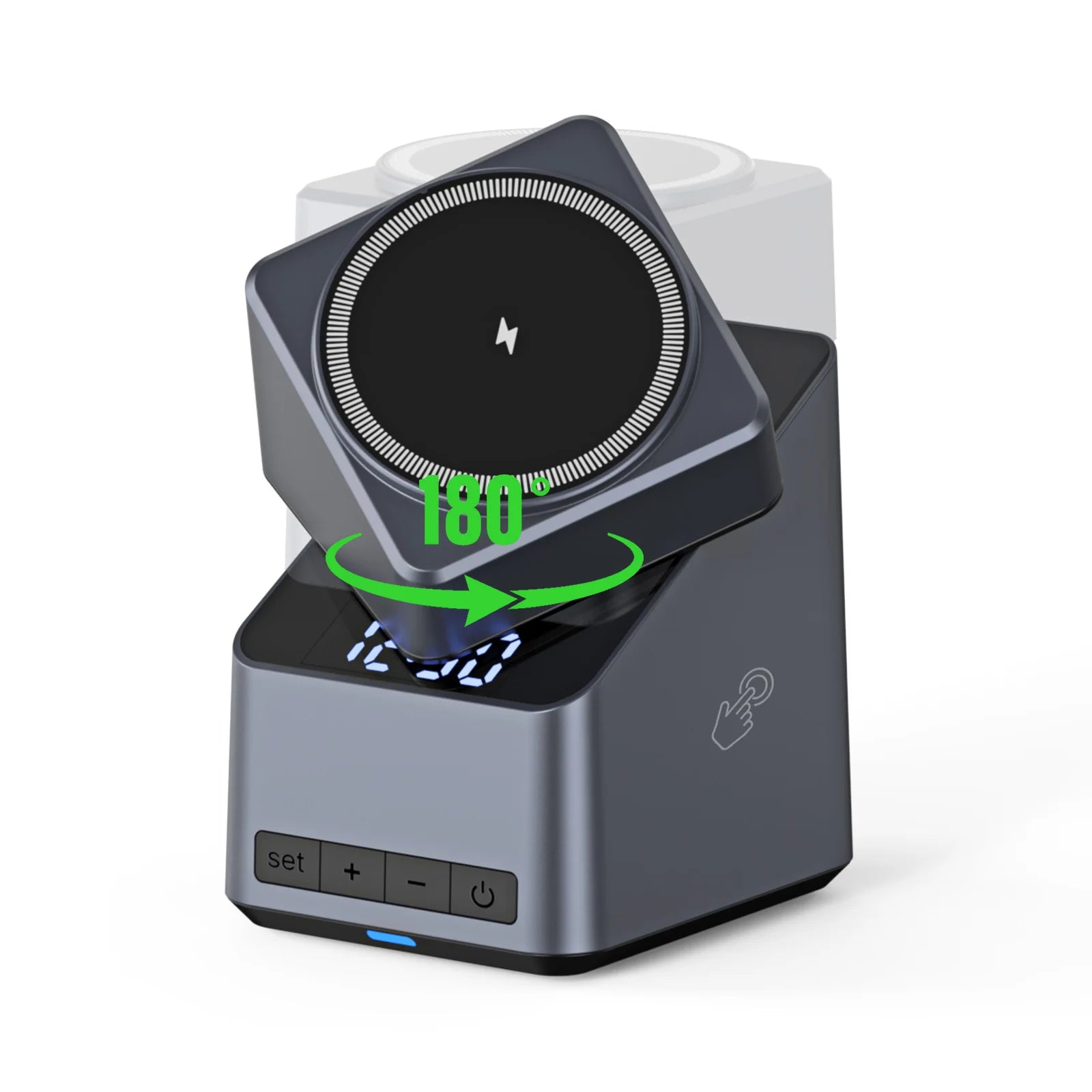 4 in 1 Magnetic Wireless Charger - Qi Certified Fast Charging Station Tidesmit