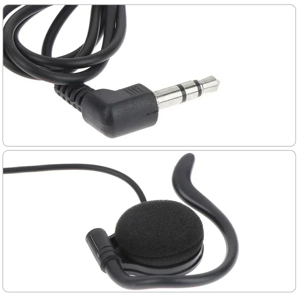 Wired 3.5mm Single Ear Headphones | Comfortable Hanging Fit | Tidesmit Tidesmit