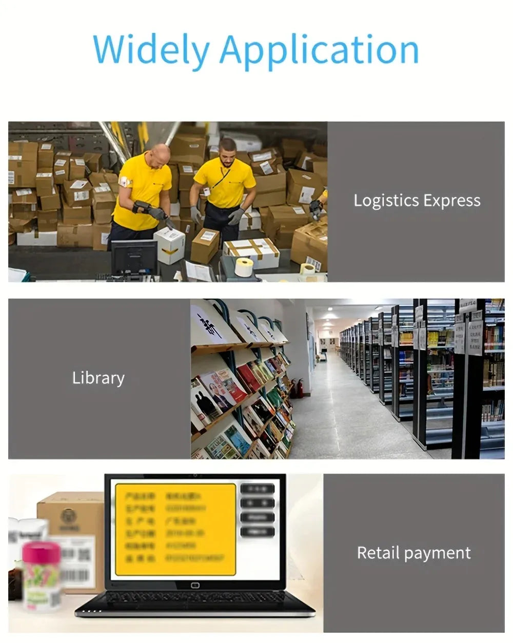 2D Barcode Scanner Desktop Omnidirectional Automatic 1D 2D QR Code Data Matrix PDF417 Bar Code Reader USB for Retail Supermarket