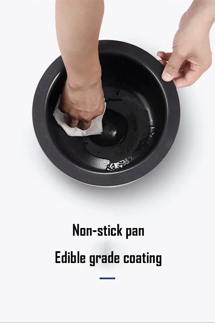 Touch control panel with time and cooking mode buttons