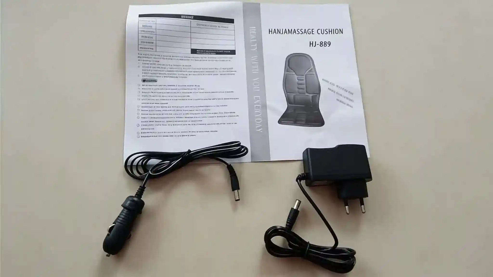 Electric Massage Cushion with Heat Therapy for Car and Home Massage Cushion Tidesmit