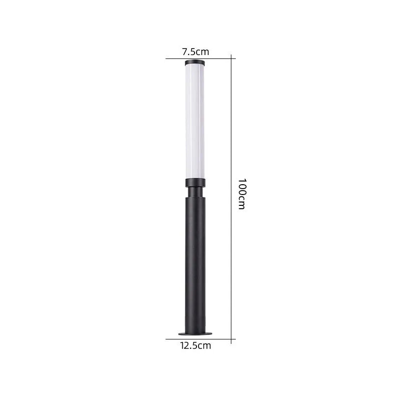 LED Lawn Light 110V 220V Waterproof IP65 Outdoor Simple Modern Street Lamp For Garden Path Landscape Park Courtyard Lighting