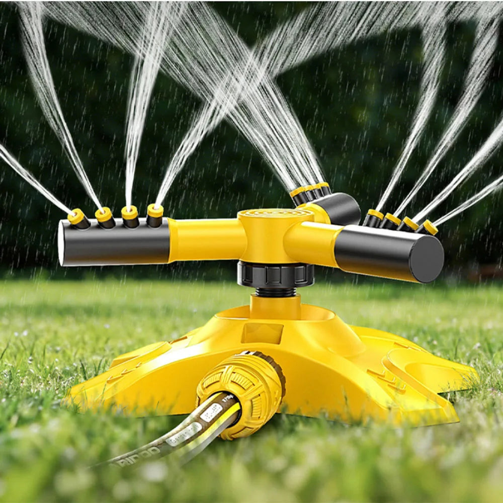 360 °   Automatic Rotating Water Pipe Set, Garden Lawn Sprinkler, Yard Tree Coverage Watering Irrigation Sprayer