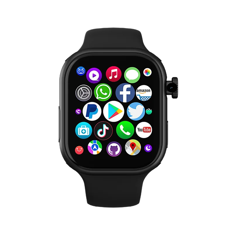 YLL-VP19 PRO 4G LTE Smart Watch WIFI GPS Big AMOLED Screen Color Display SIM Call Android IOS Compatibility Sleep Tracker IP67