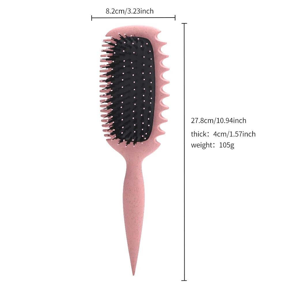 Detangling Air Cushion Hairbrush by Tidesmit – Ergonomic Scalp Massager Massage Chairs Tidesmit