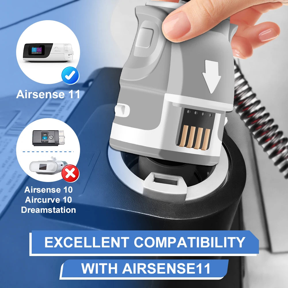 Airsense 11 & Aircurve 11 CPAP Heated Tube Ventilator Constant Temperature Pipe Oxygen Heating Tube with 1pcs Water Chamber Tank