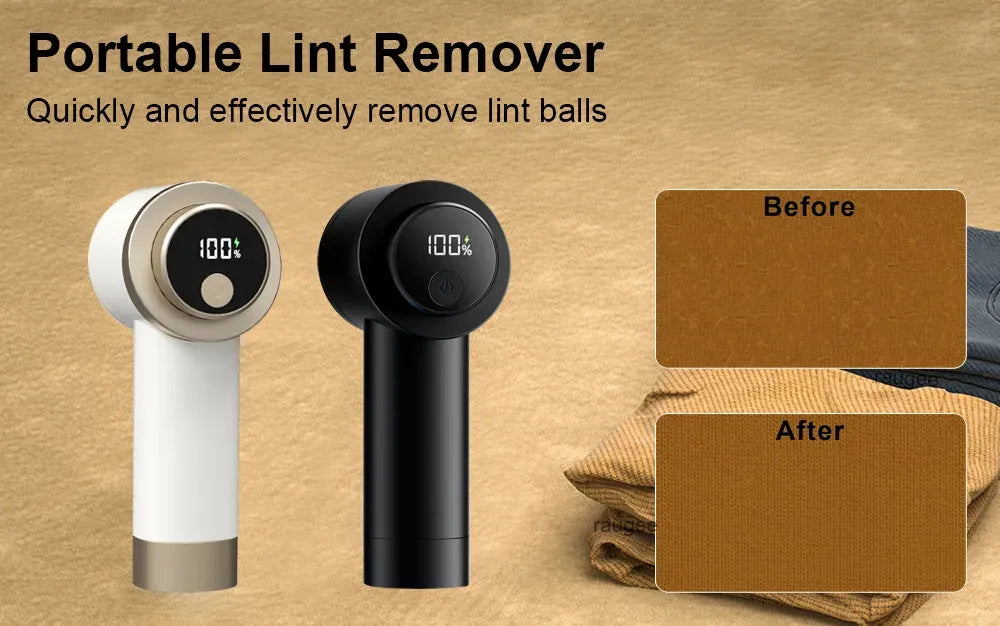 Raugee Rechargeable Lint Shaver and Fabric Trimmer