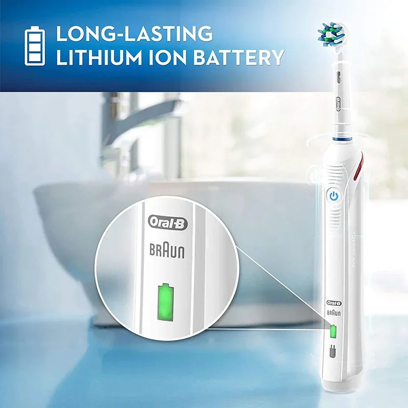 Oral B Sonic Electric Toothbrush PRO4000 RPO600 D12 Vitality Rotating Tooth Brush for Adults Oral Cares Rechargeable Waterproof