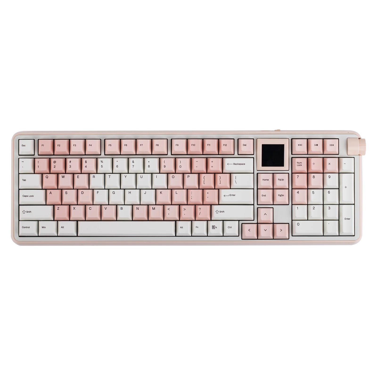 EPOMAKER RT100 PRO Full Sized ANSI US Layout Tri-mode Wireless Mechanical Gaming Keyboard with 5000mAh Battery & RGB Backlight