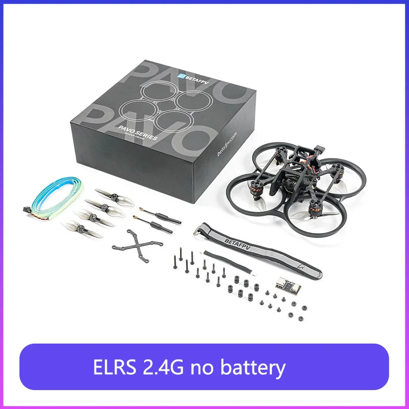 BETAFPV Pavo20 Brushless Whoop Drone | ELRS 2.4G FPV Quadcopter ELRS 2.4G no battery China Mainland Tidesmit