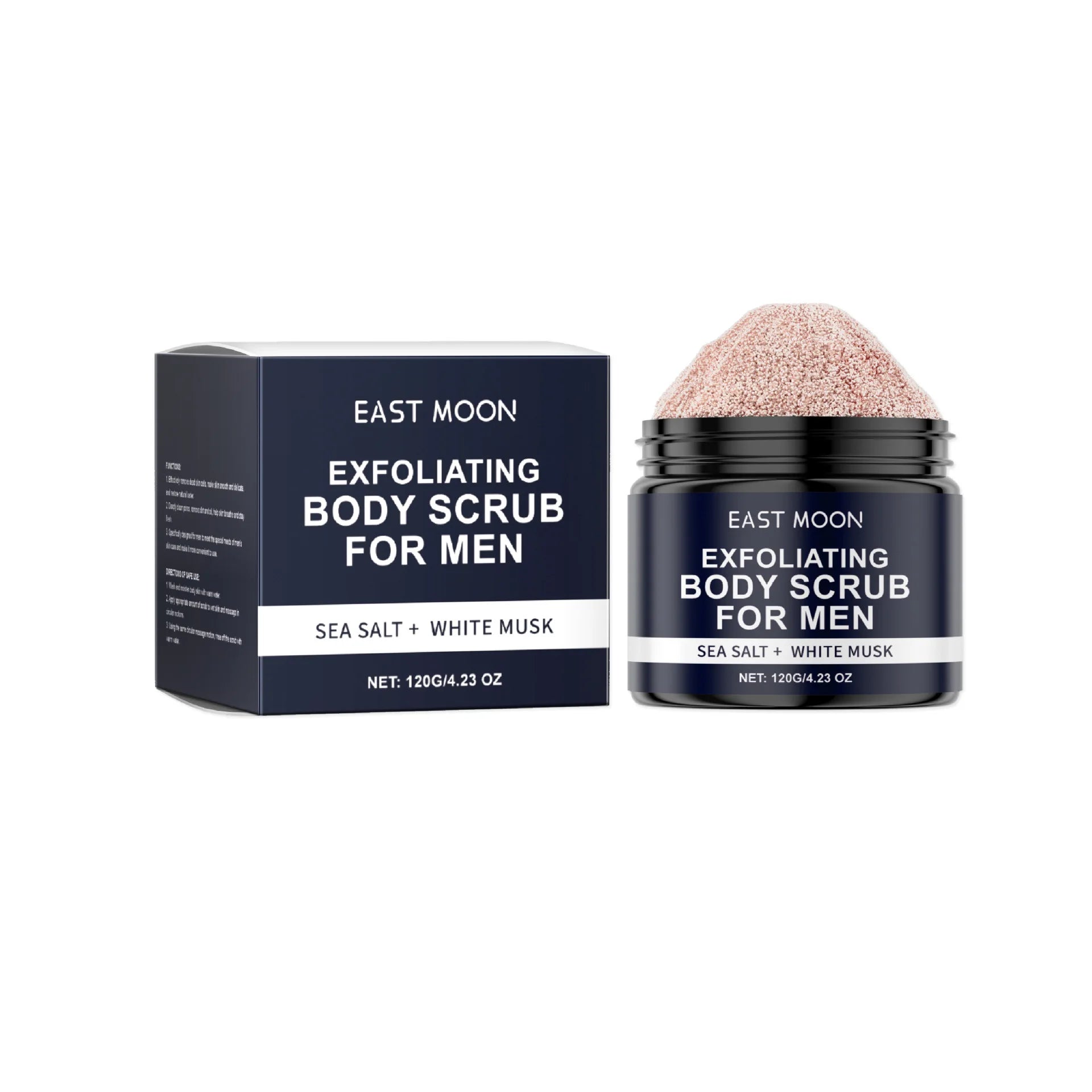 Sandalwood Body Scrub: Deep Moisturizing Exfoliant, 120g Scrubs Treatments Tidesmit