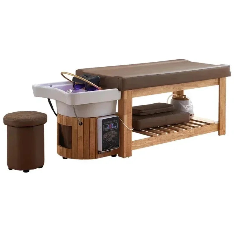 Spa Shampoo Chair | Professional Scalp Treatment Bed by Tidesmit Massage Chairs Tidesmit