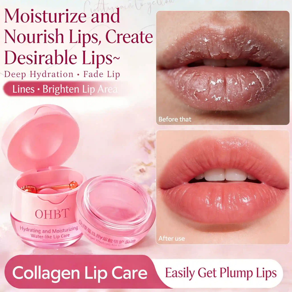 Lip Plumping Oil With Hyaluronic Acid - Hydrating Gloss Treatment Lip Care Tidesmit
