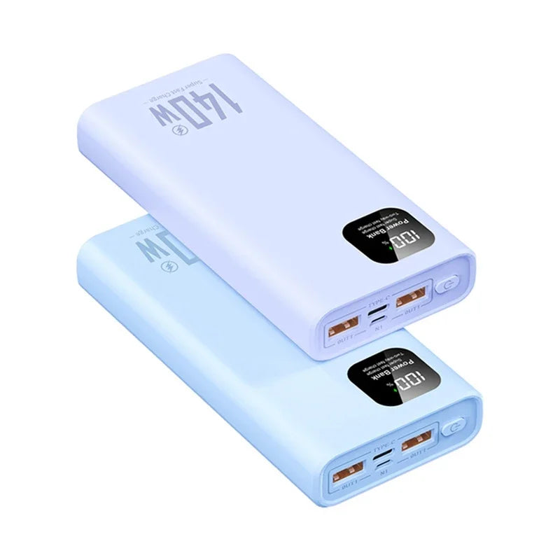 Tidesmit 200000mAh Portable Charger - 140W PD Fast Charging Power Bank Tidesmit
