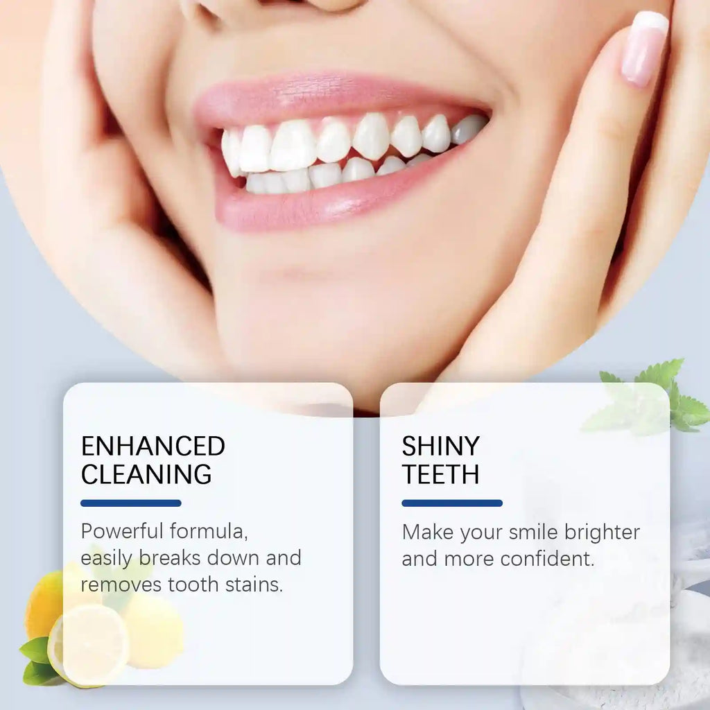 Tidesmit Mint Xylitol Teeth Restoration Powder for whitening and removing stubborn teeth stains