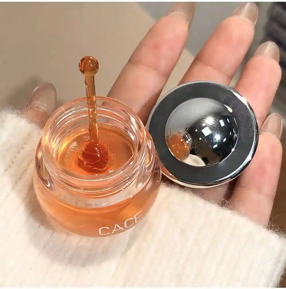 Peach Honey Lip Oil | Moisturizing Plumping Gloss - Tidesmit Lip Care Tidesmit