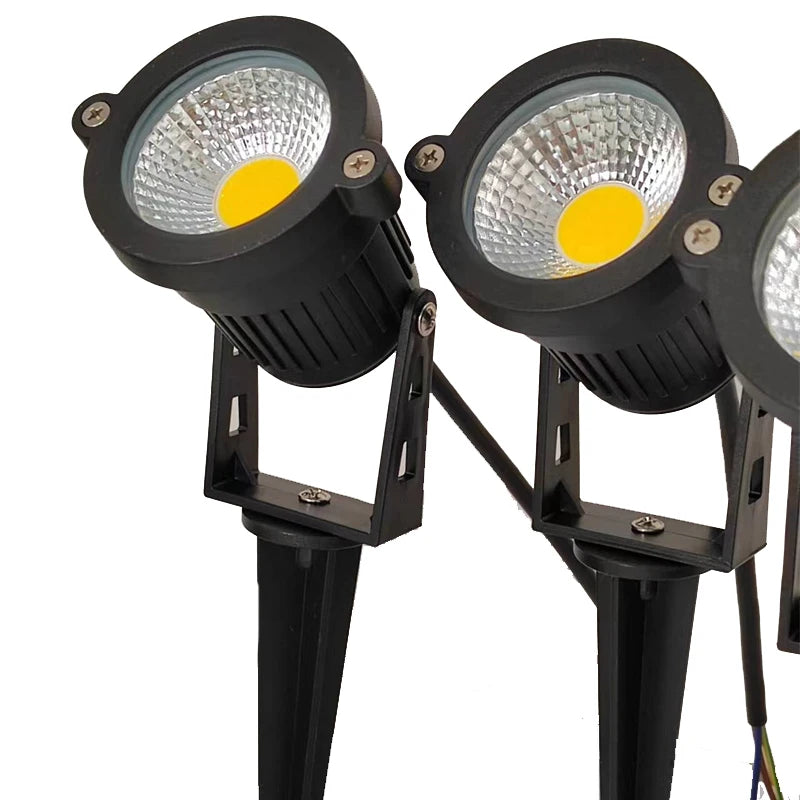 LED Garden Lights Outdoor Waterprof Lawn Lamp 220V110V12V 5W10W15W20W Landscape Spike Bulb IP65 Led Light Garden Path Spotlights