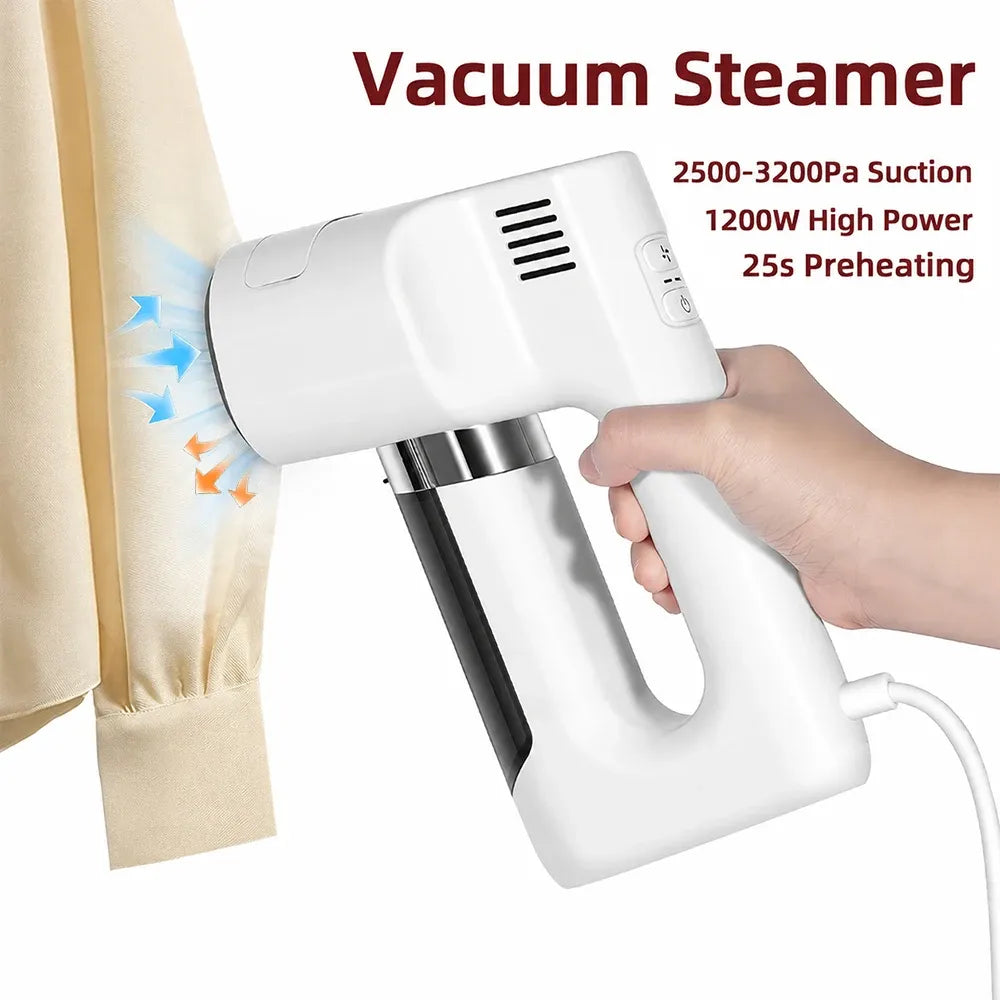 Tidesmit 2-in-1 Handheld Garment Steamer 1200W