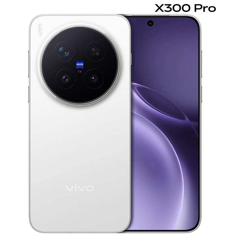 Original Vivo X300 Pro Mobile Phone 6.78" AMOLED 200.0MP 90W Charge Android 16.0 OTA 6510mAh Dimensity 9500 IP69 Waterproof