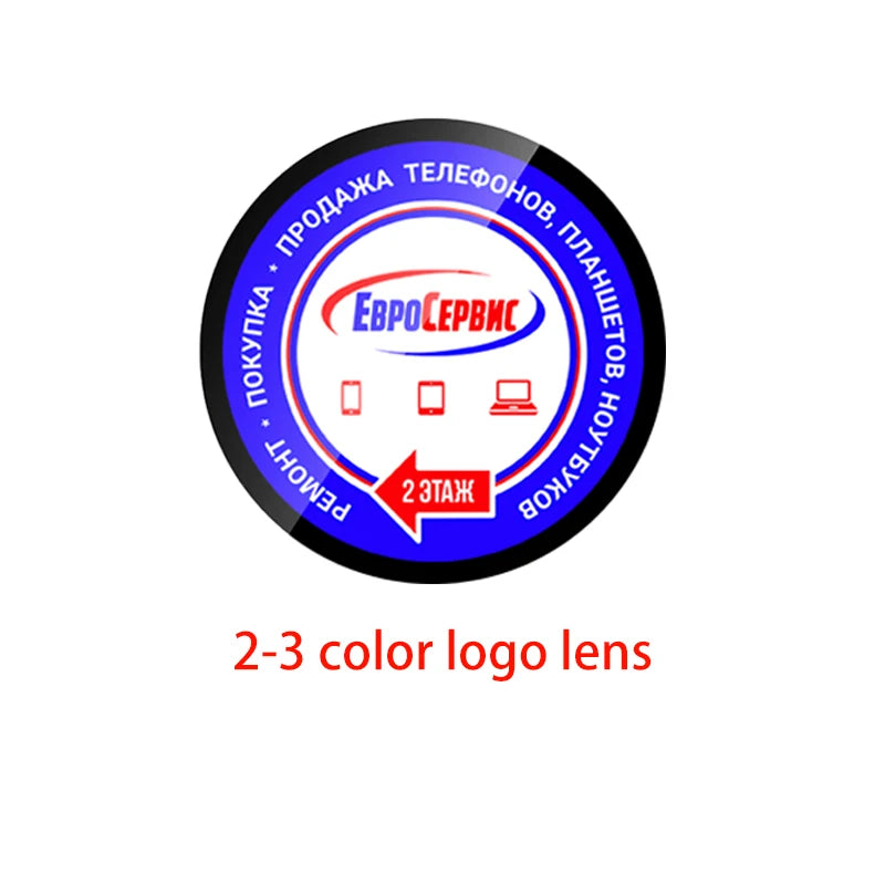 Custom Avatar Gobo Advertising Outdoor Lights IP67 Waterproof Rotating LED Logo Projector for Storefront & Shop Entrance Floor