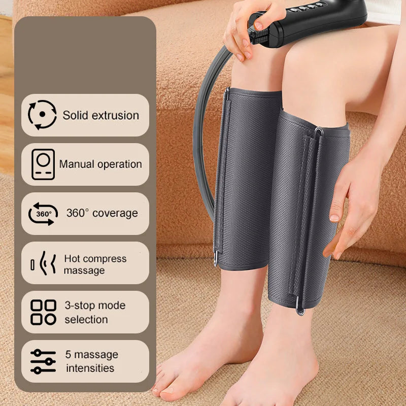 Shiatsu Foot and Back Massager with Heat Therapy - Tidesmit EU Model Massage Cushion Tidesmit
