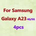 Samsung Galaxy A23 Tempered Glass Screen Protector - Case-Friendly HD Clear Dark Green China Mainland Tempered Glass