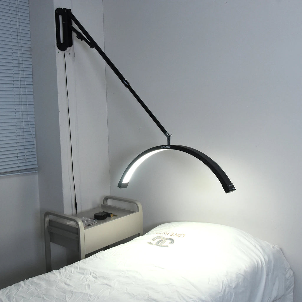 Half Moon LED Light for Lash Extensions & Makeup | Adjustable Glow Tidesmit