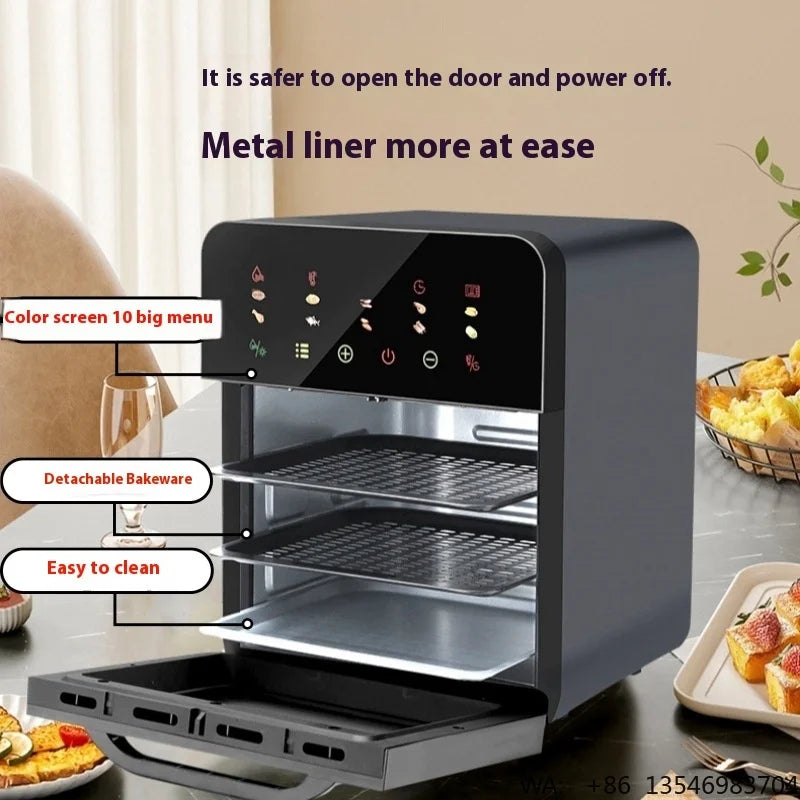 Fancy Industrial Deep Digital air Fryer Mechanical Air Fryer Toaster Circulation Electric air Fryer
