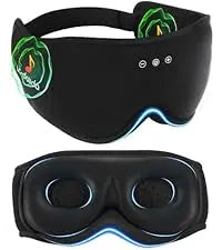 Bluetooth Sleep Headphones Mask 3D Ergonomic Wireless Headset Tidesmit