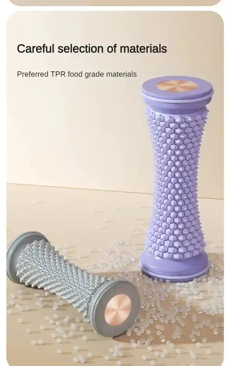 Foot Massage Roller for Plantar Fasciitis Therapy - Ergonomic Design Massage Roller Tidesmit