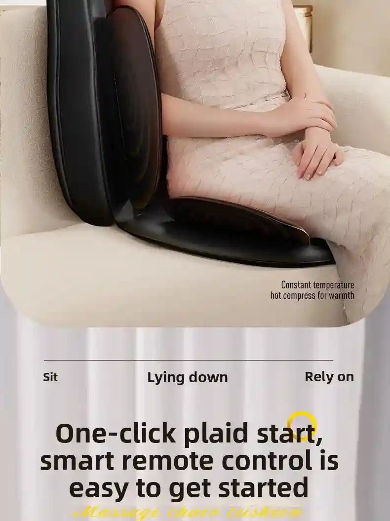 Massage Roller Seat Cushion for Deep Tissue Relief - Tidesmit EU Plug Massage Roller Tidesmit
